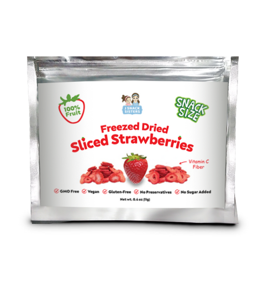 FD Strawberry Snacks - Yum! - Snack Size Freeze Dried Strawberries (0.4 oz)