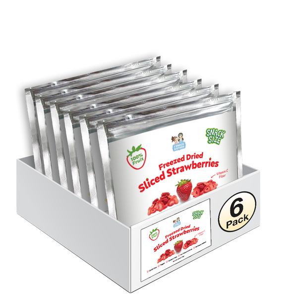 FD Strawberry Snacks - Yum! - Snack Size Freeze Dried Strawberries (0.4 oz)